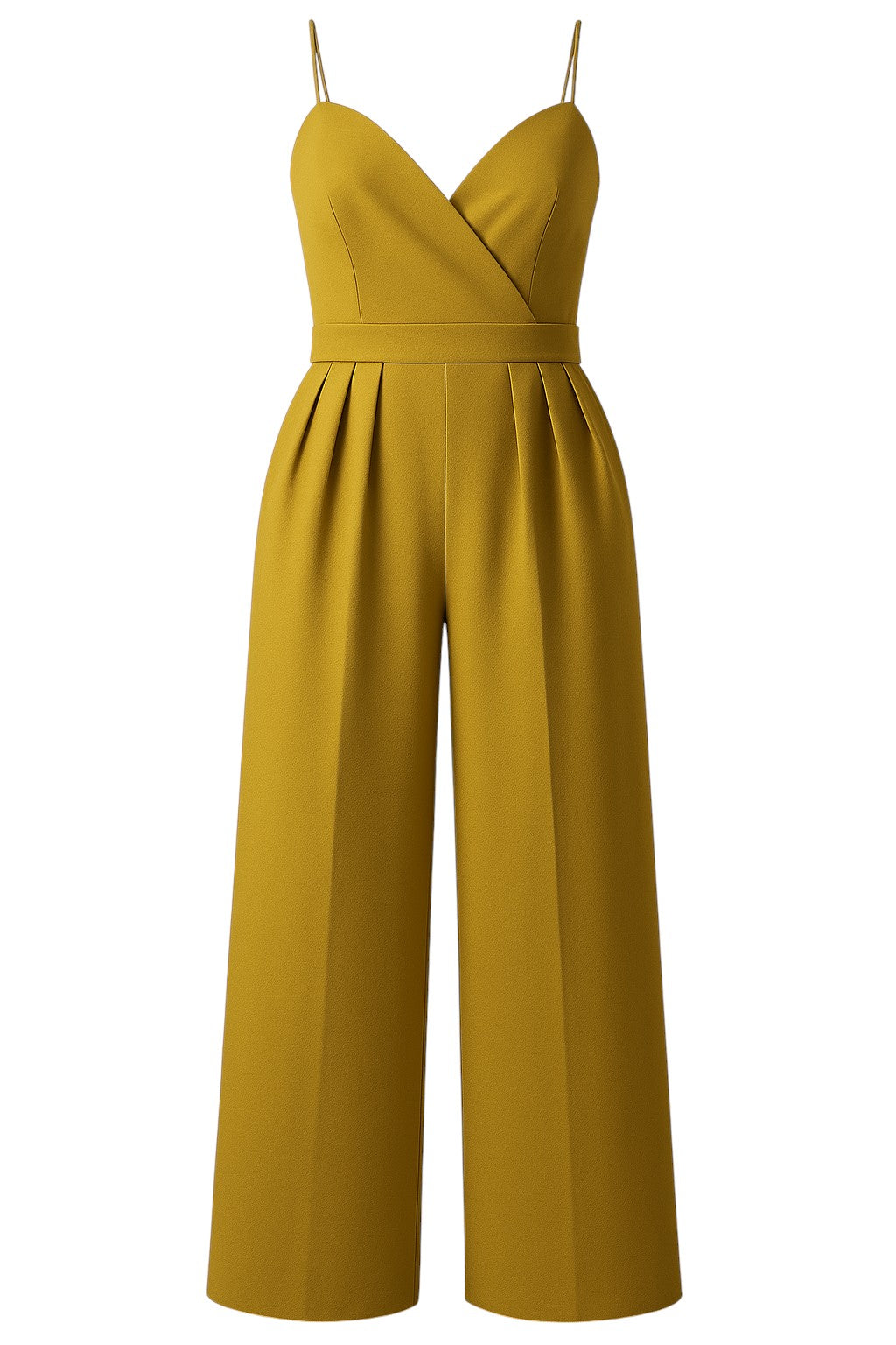Jumpsuit met Dunne Bandjes en Palazzo Broek