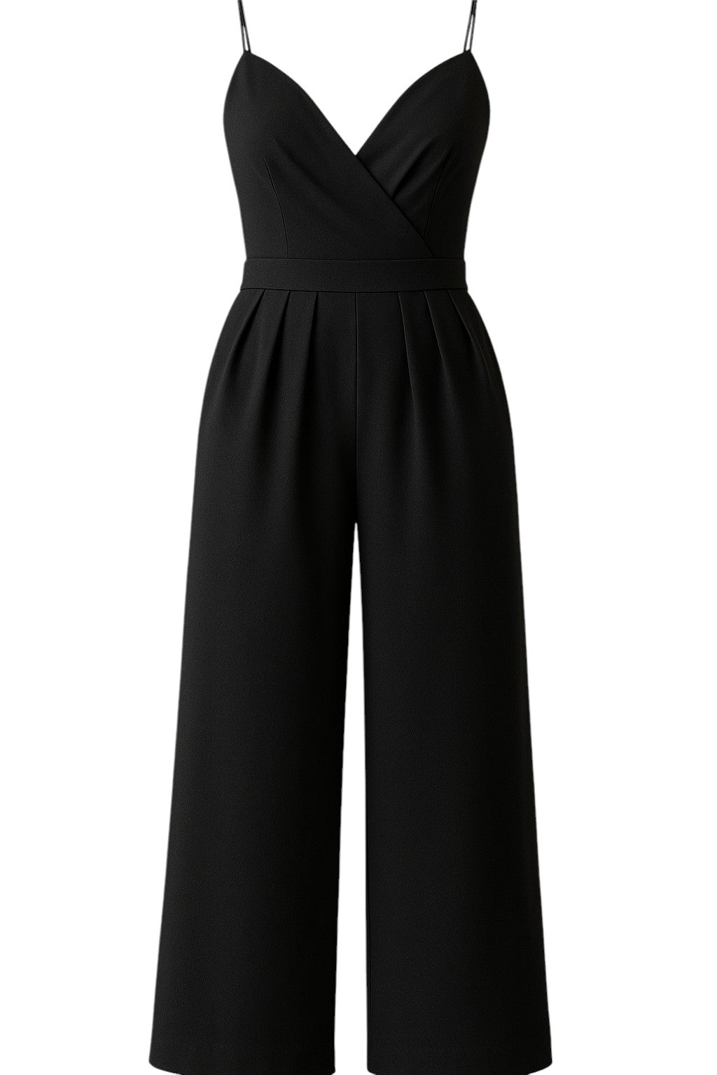 Jumpsuit met Dunne Bandjes en Palazzo Broek