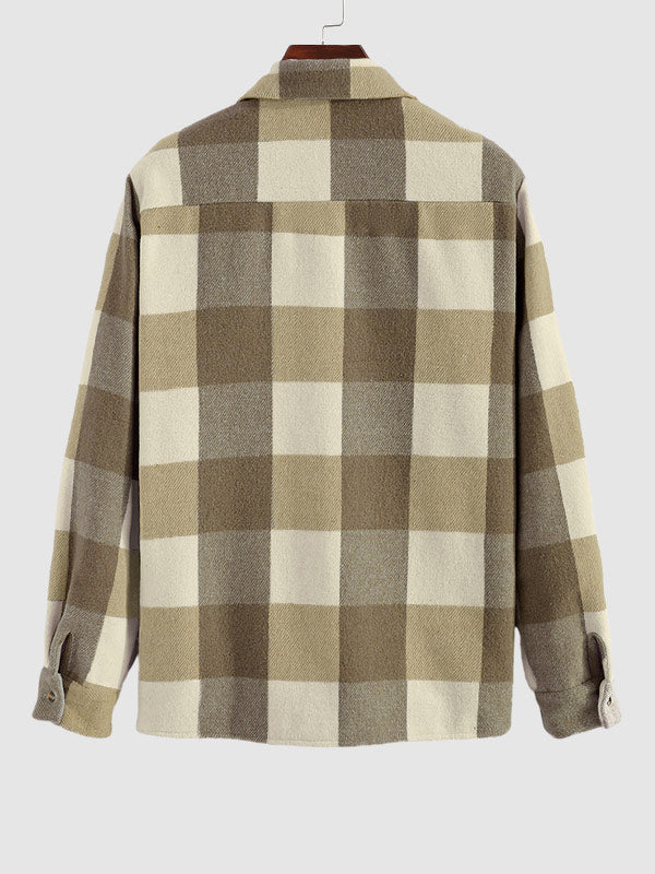 Casual geruite overhemd voor heren