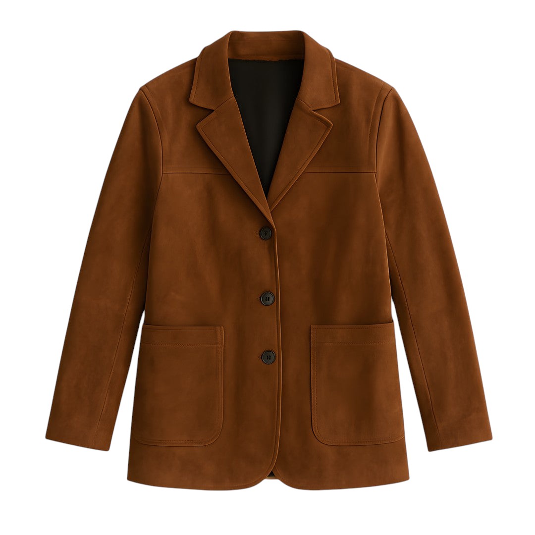 Suède leren jasje maatwerk fit