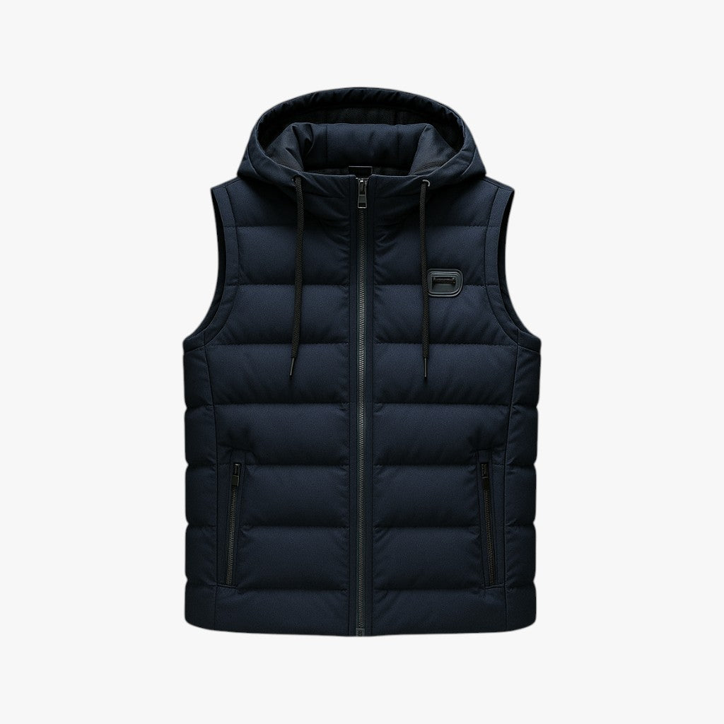 Dik en comfortabel wintervest voor heren