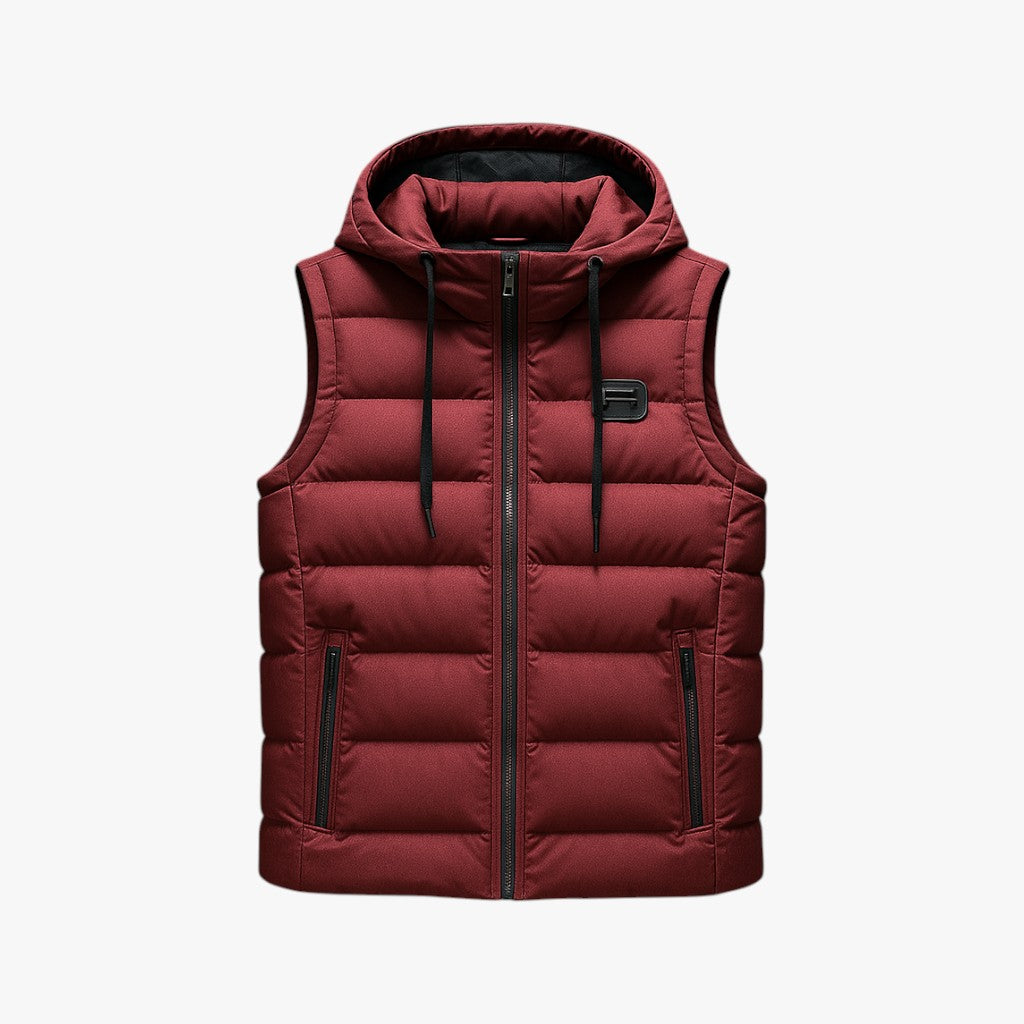 Dik en comfortabel wintervest voor heren