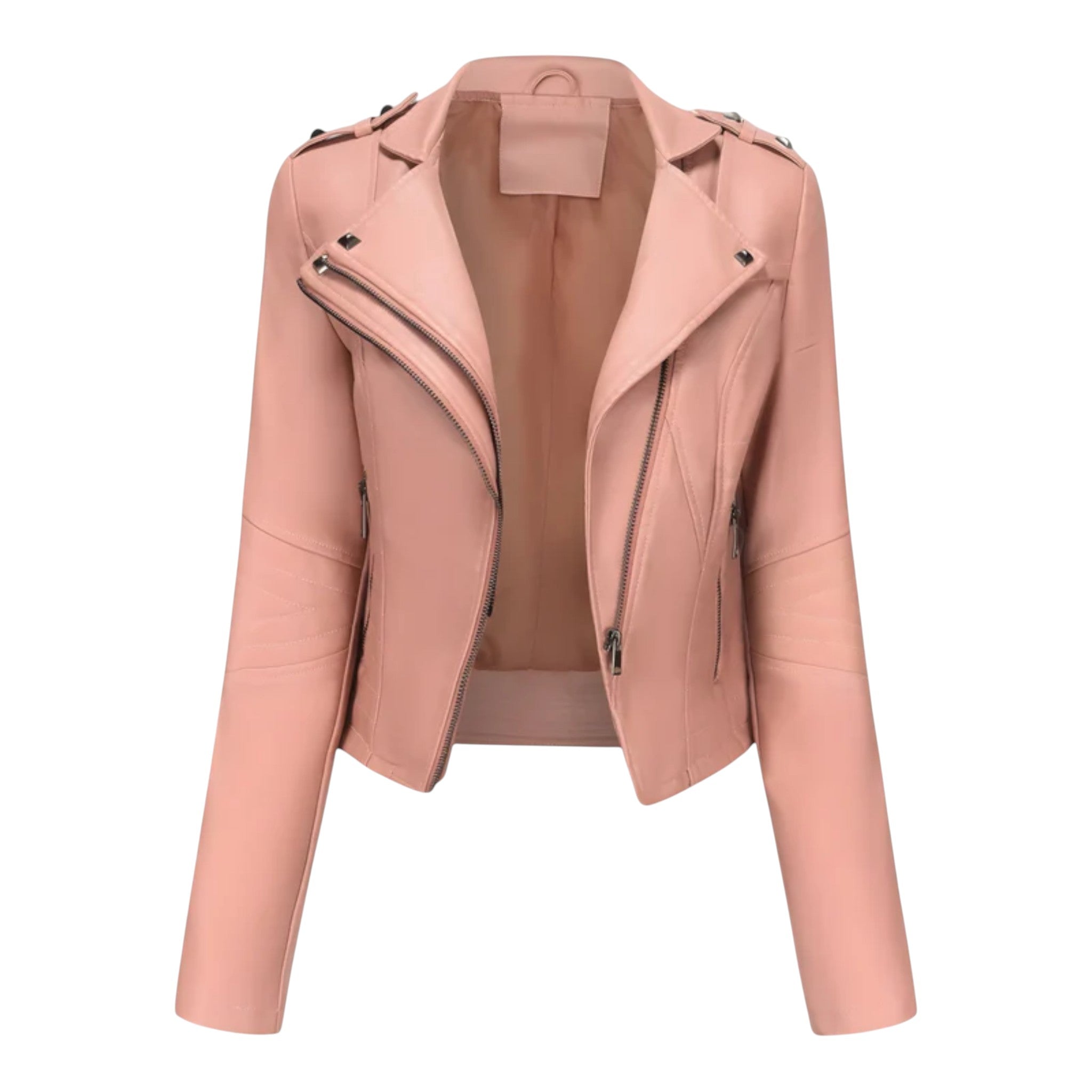 Korte leren jas dames