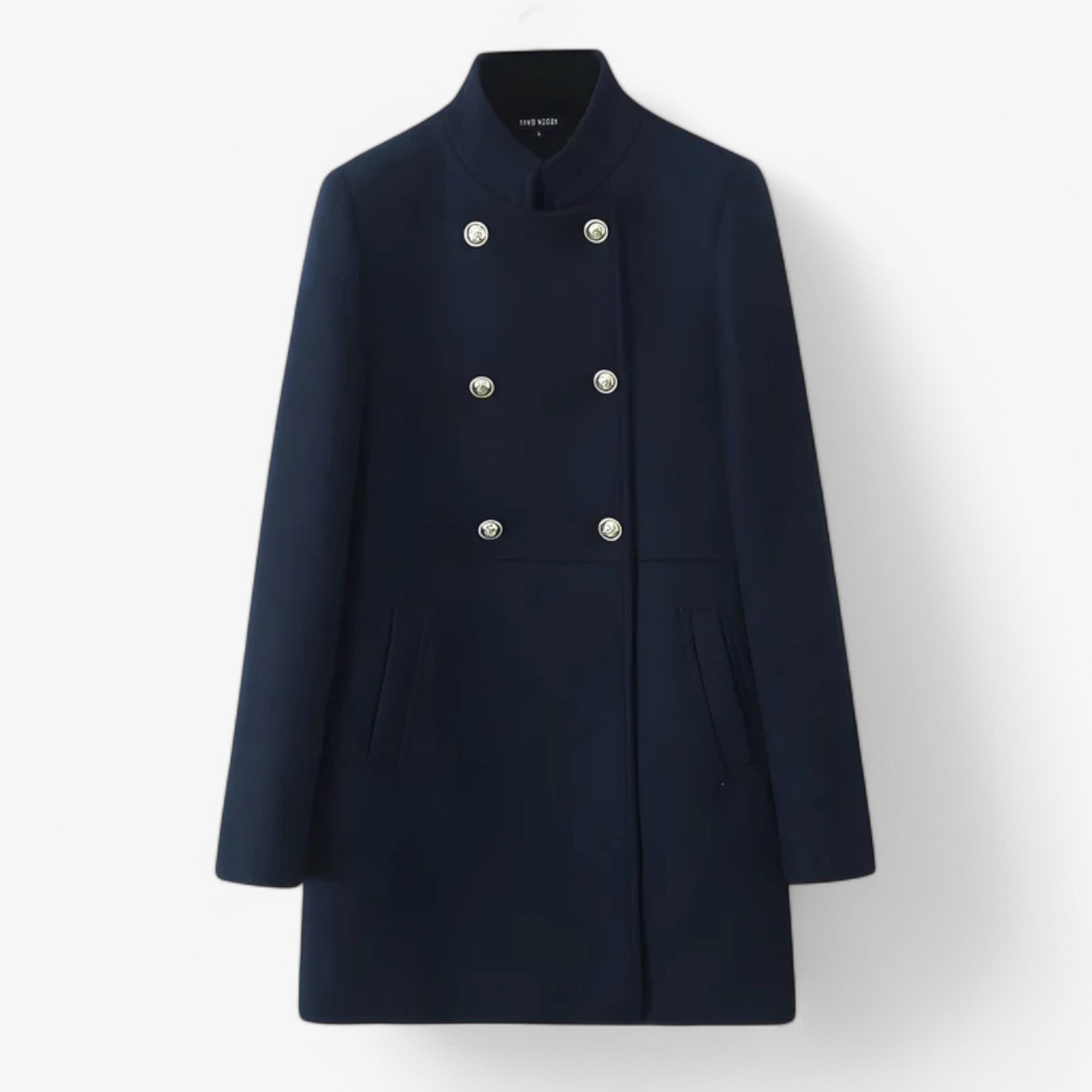 Stijlvolle en elegante wollen jas voor dames