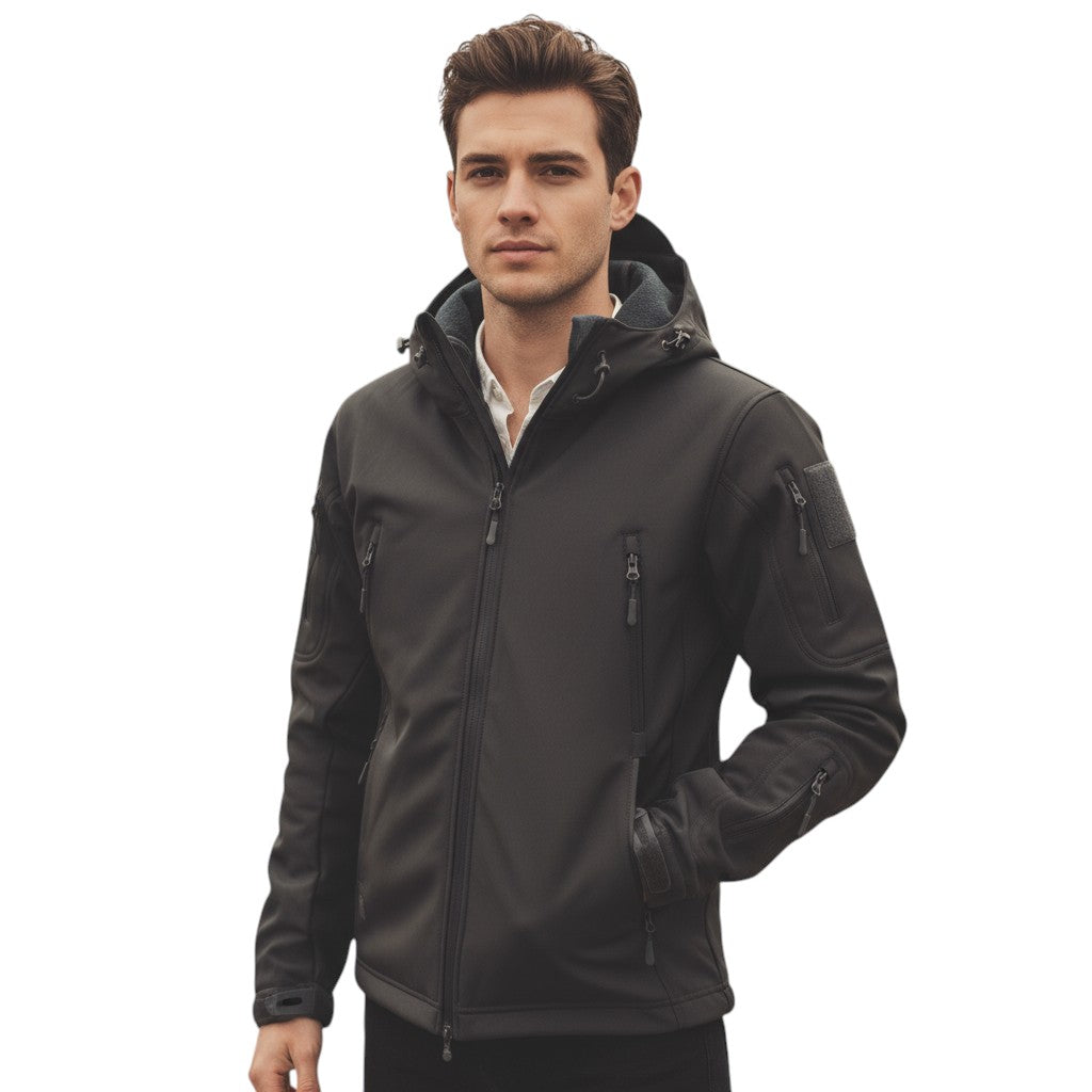 Heren softshell jack