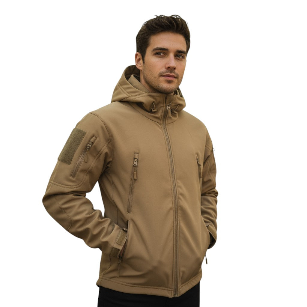 Heren softshell jack