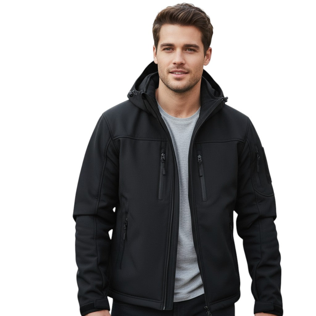 Heren softshell jack