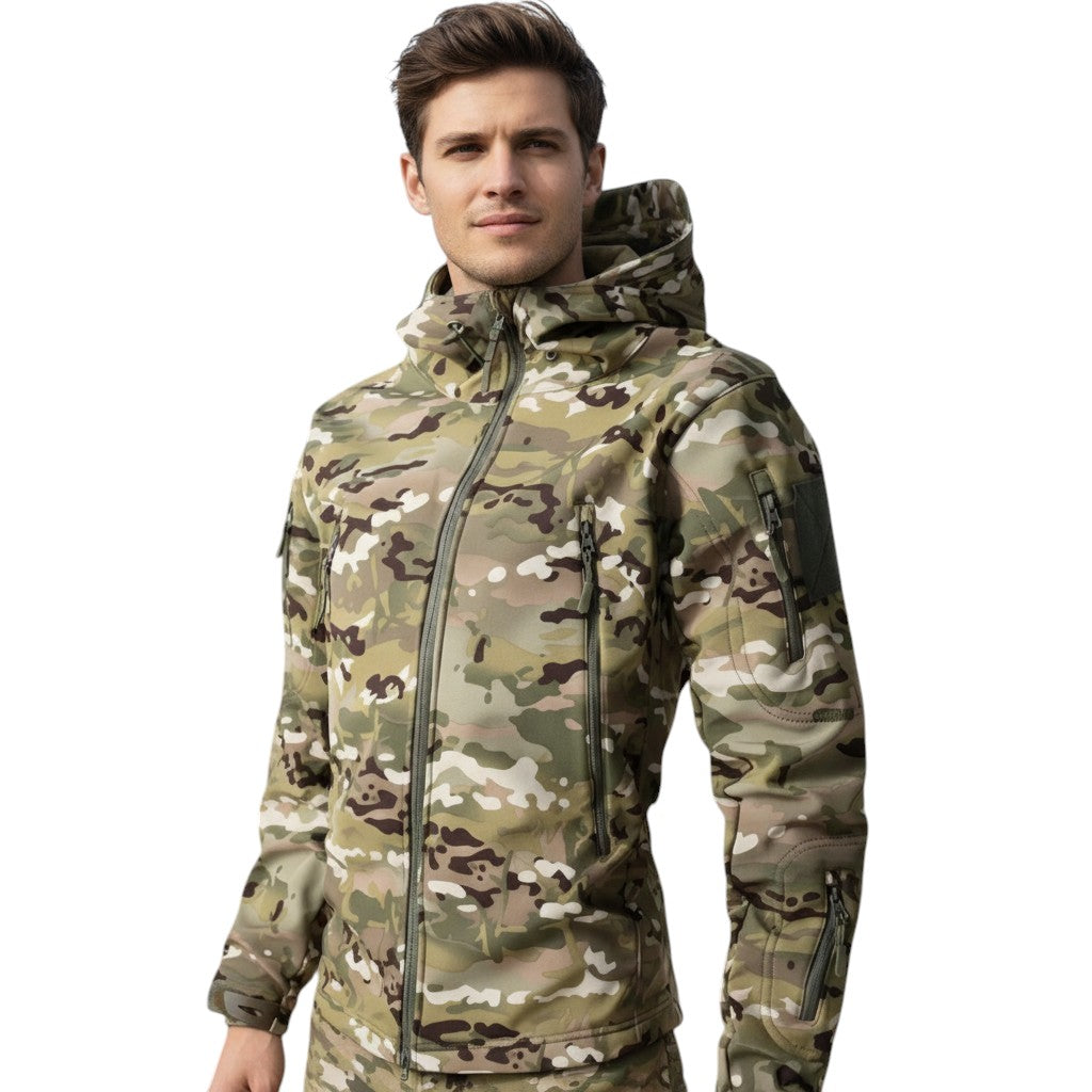 Heren softshell jack