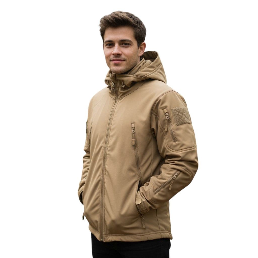 Heren softshell jack