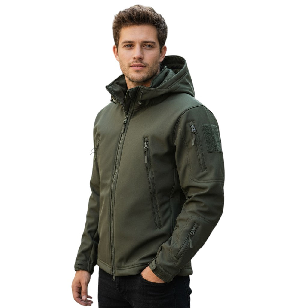 Heren softshell jack