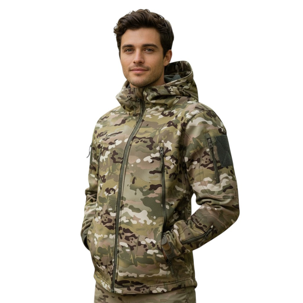 Heren softshell jack