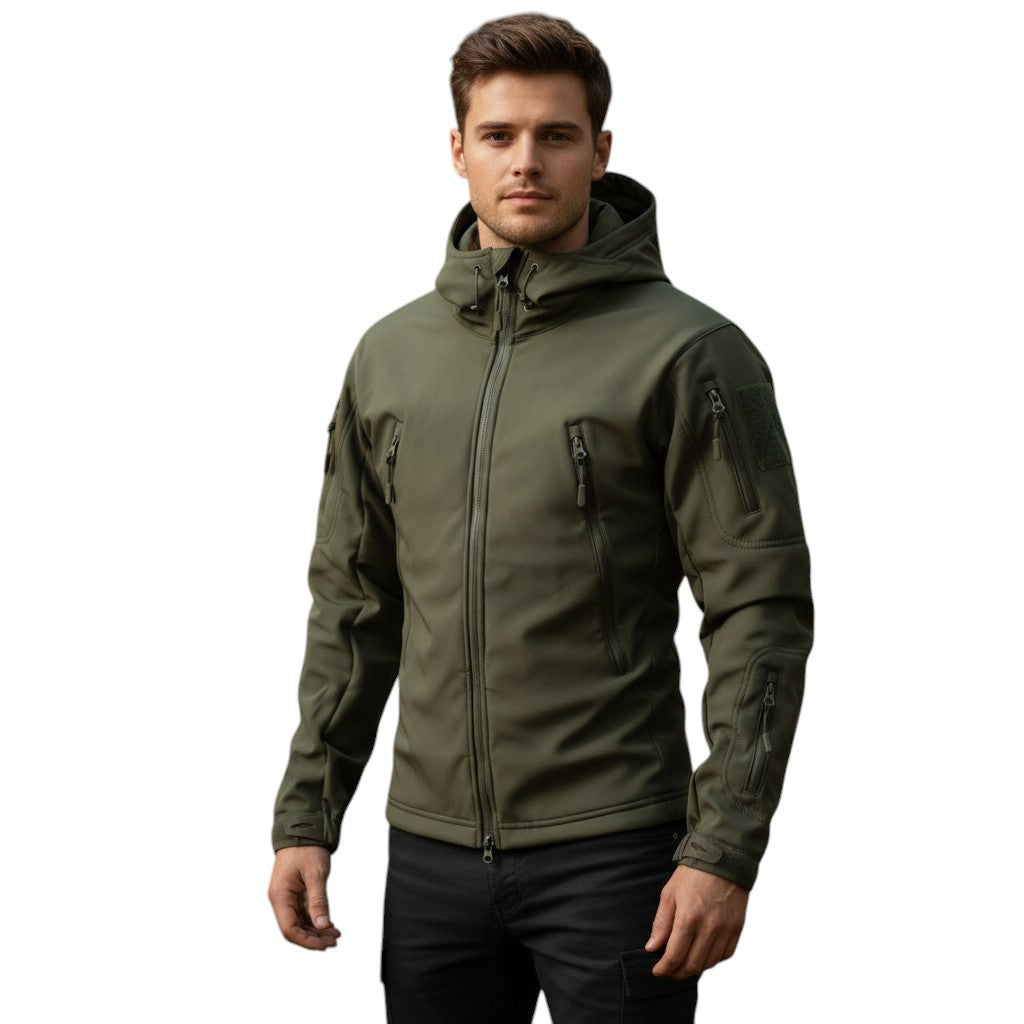 Heren softshell jack
