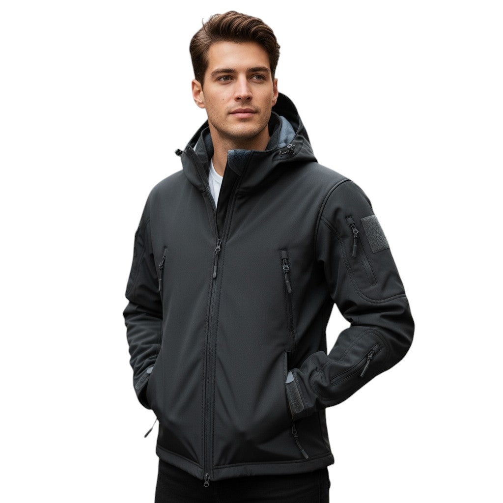 Heren softshell jack