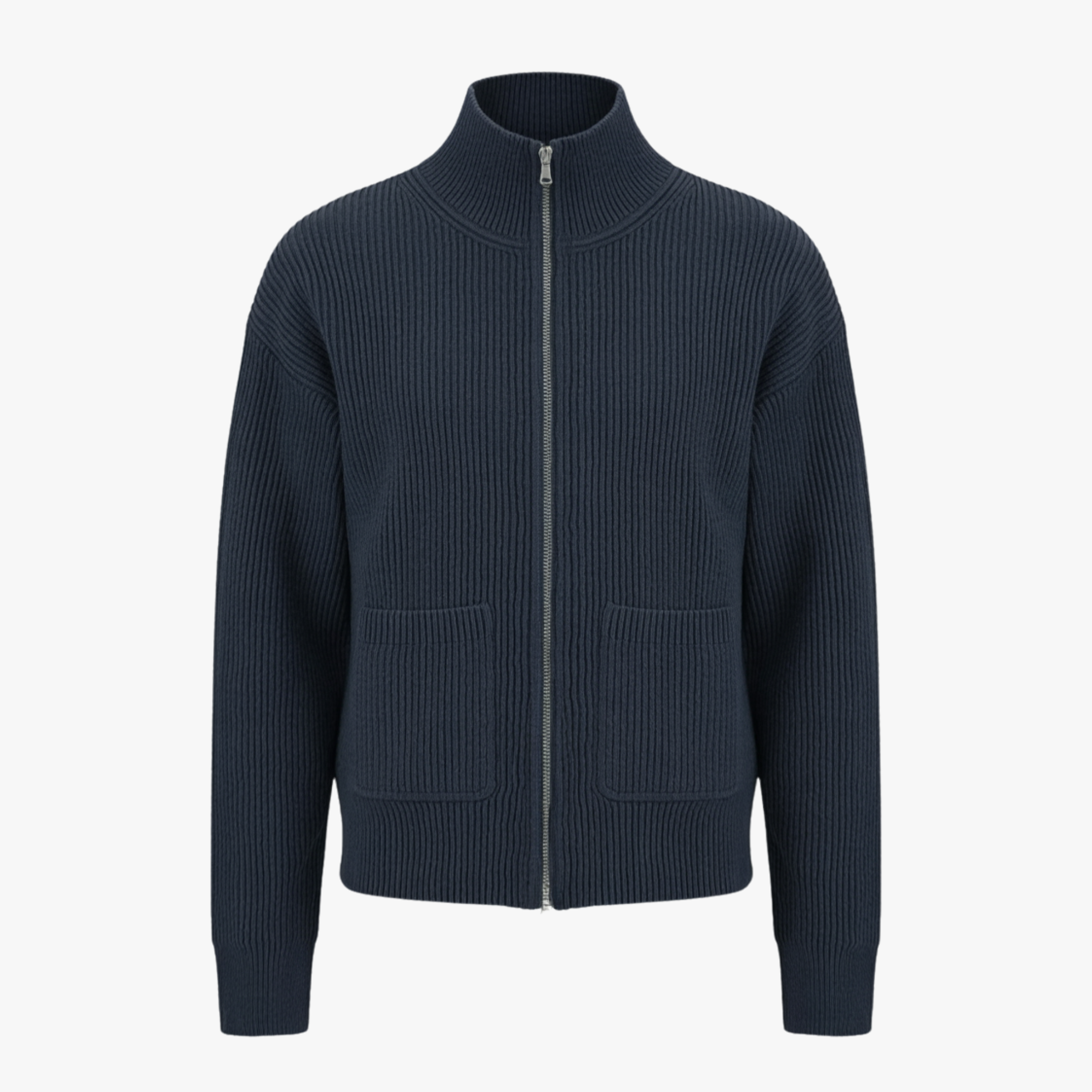 Casual trui met rits voor stijlvolle mannen