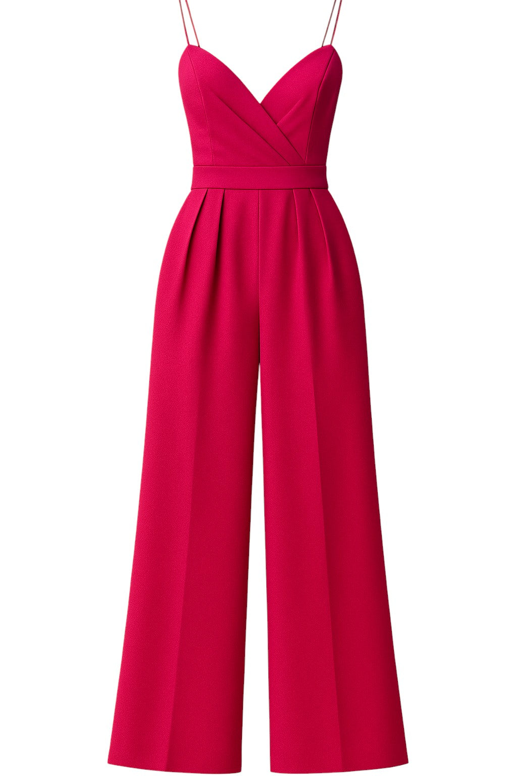 Jumpsuit met Dunne Bandjes en Palazzo Broek