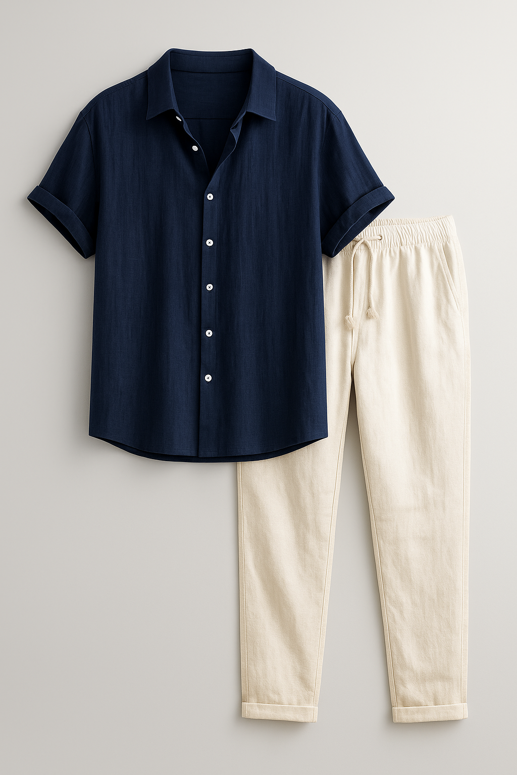 Elegante en stijlvolle zomerset voor mannen