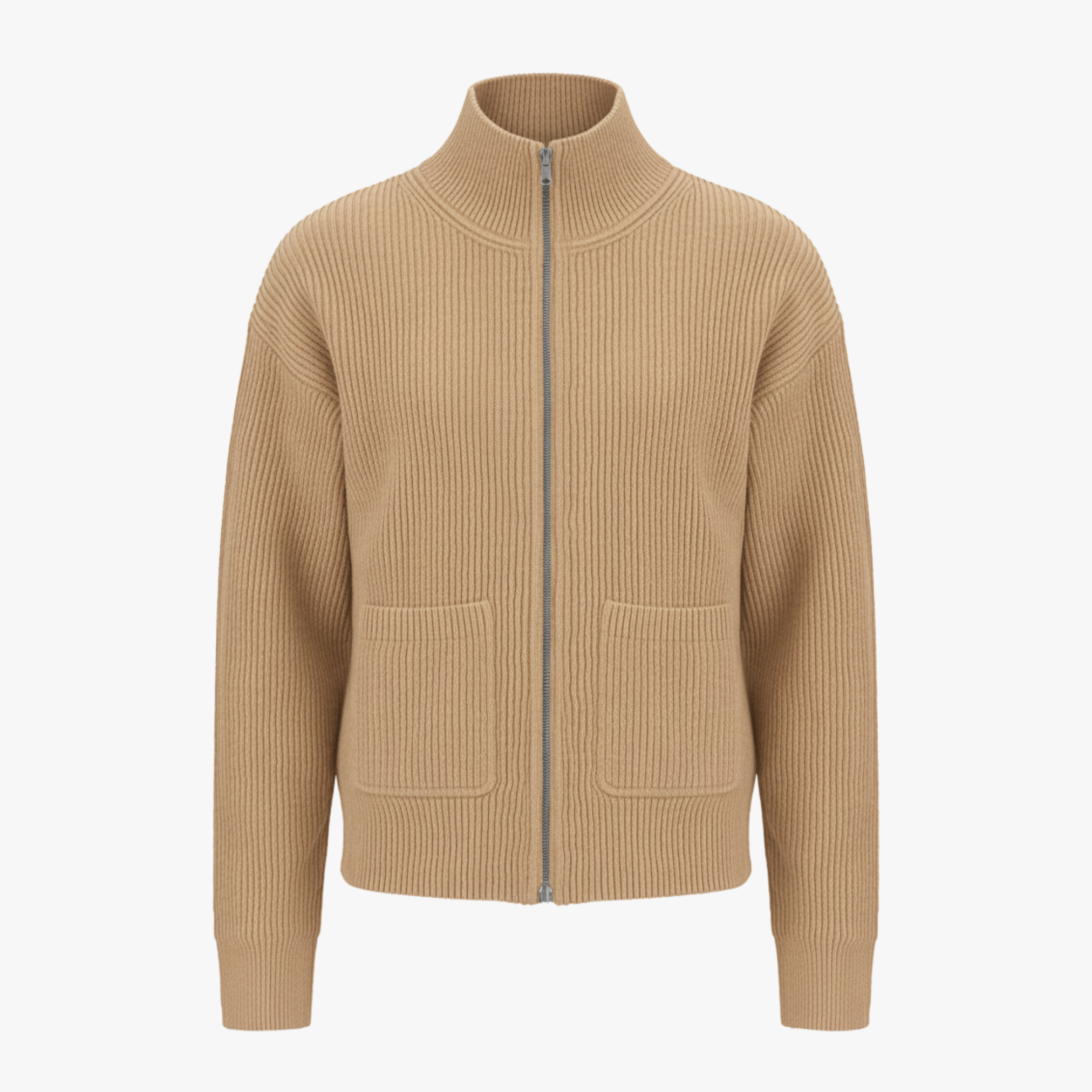 Casual trui met rits voor stijlvolle mannen