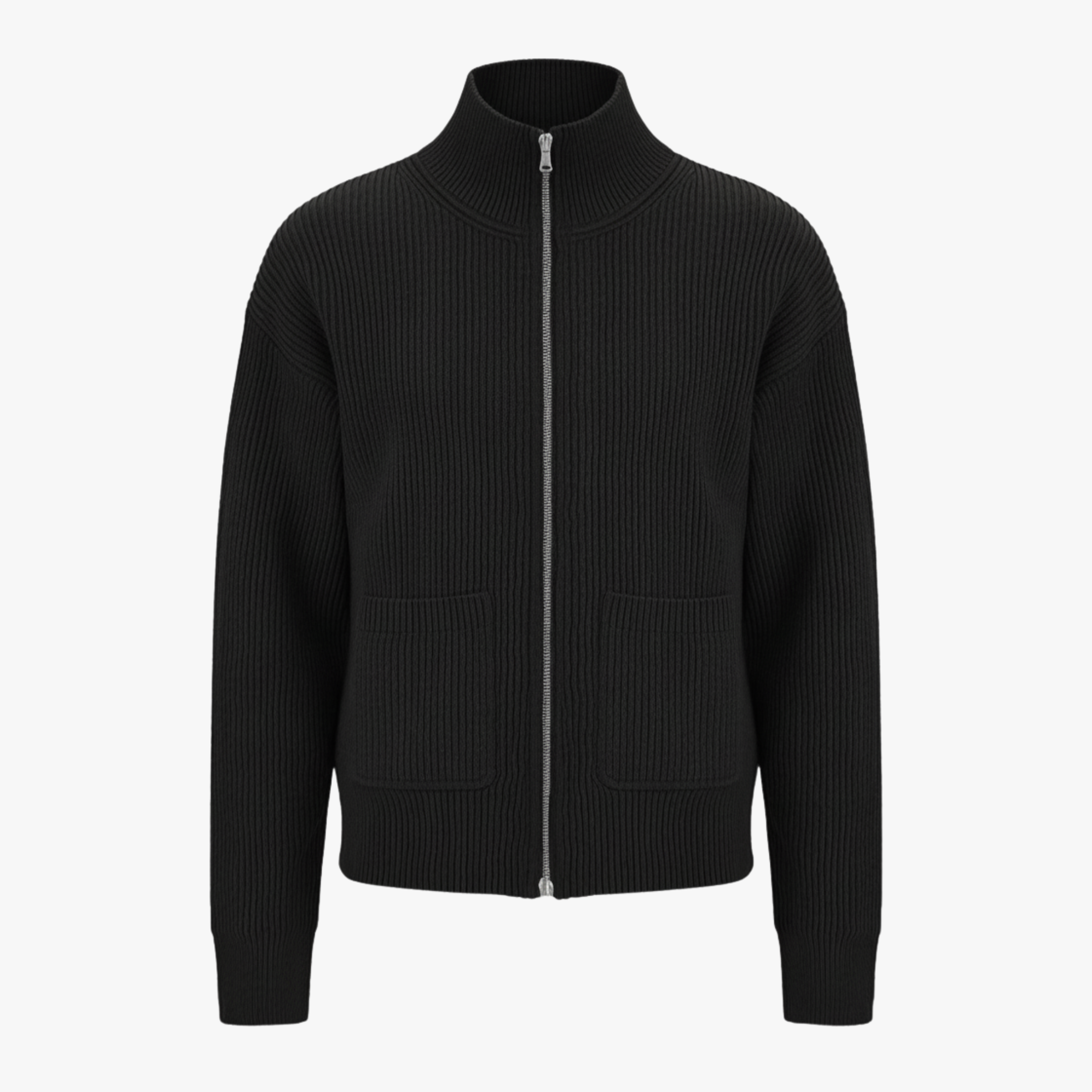 Casual trui met rits voor stijlvolle mannen