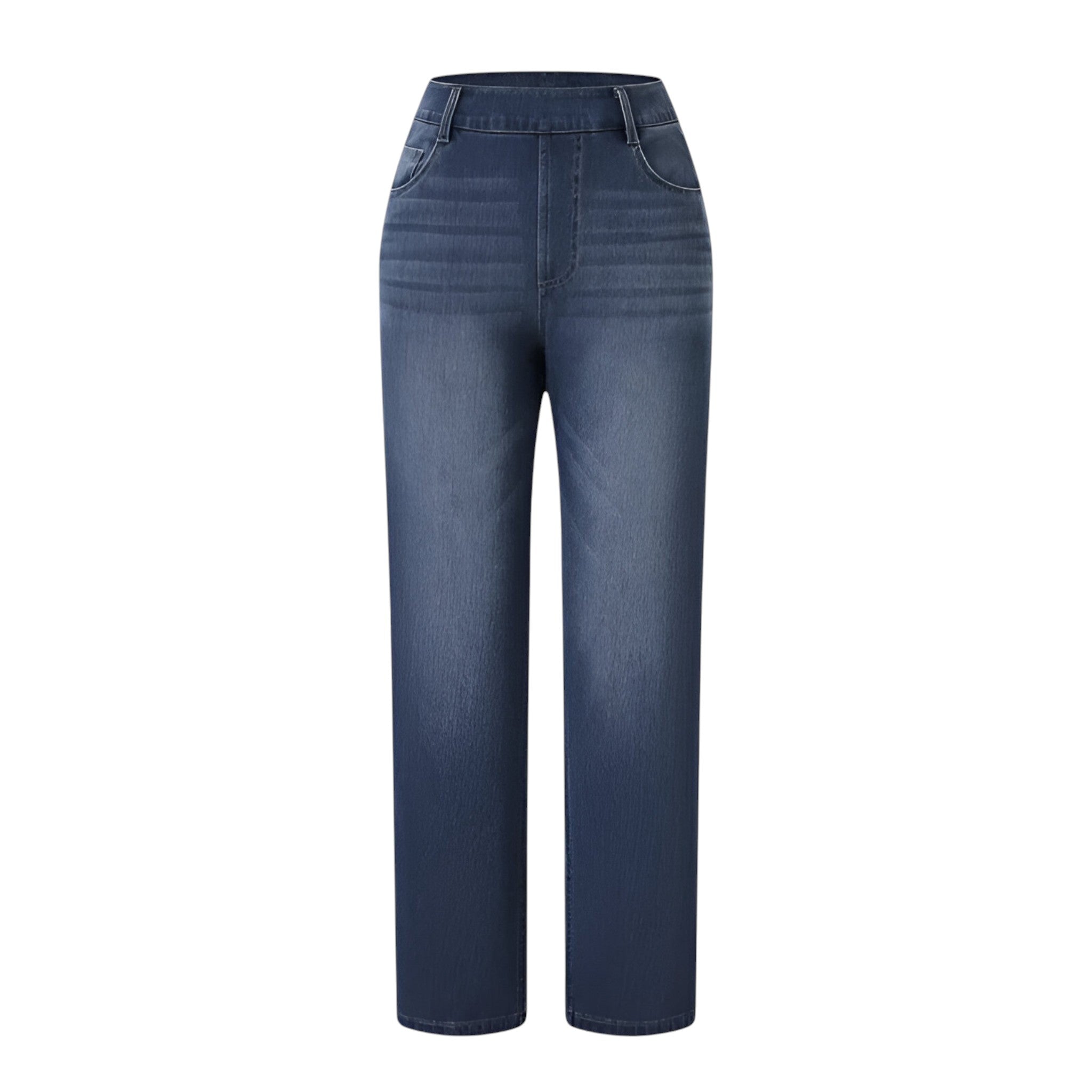 Hoge taille broek rekbaar comfortabel