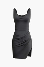 Witte Bodycon Mini Jurk Dames Elegante Cocktailjurk
