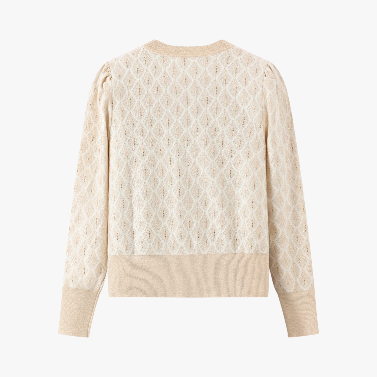 Casual damesvest met pailletten