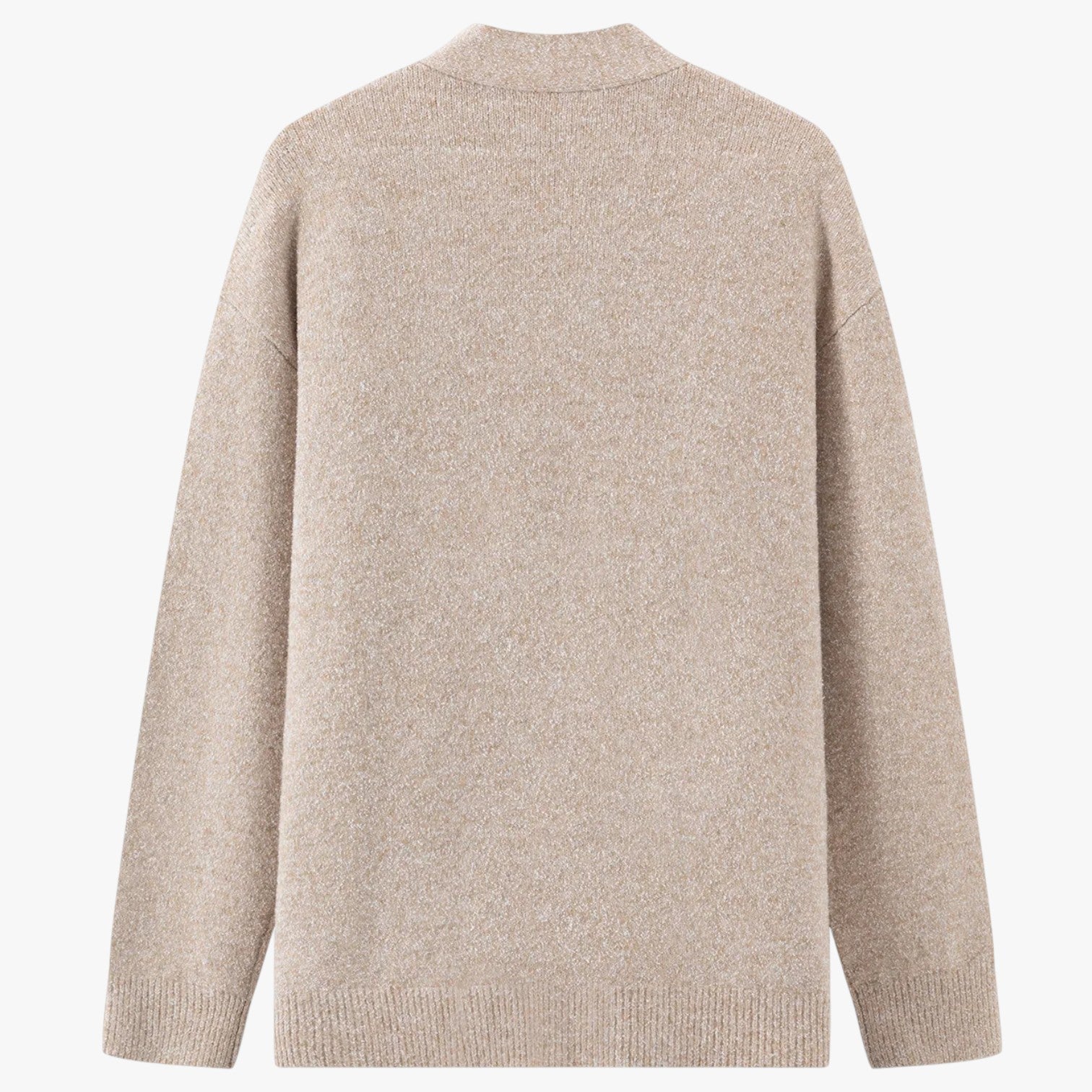 Oversized V-hals vest voor dames