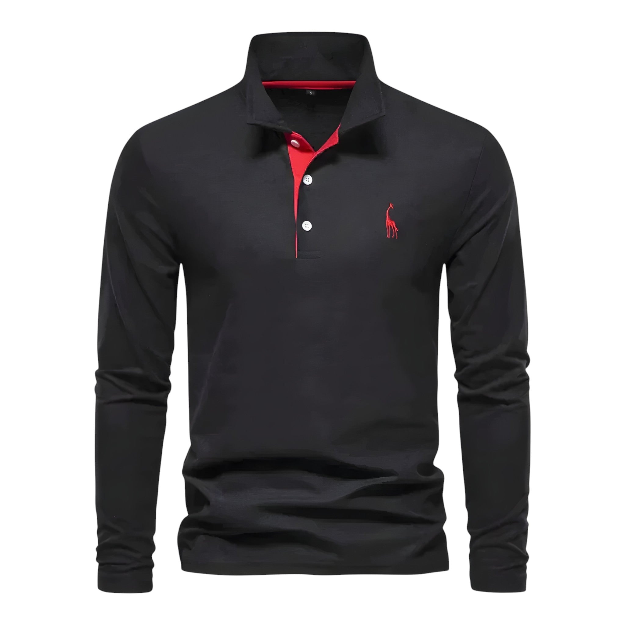 Poloshirt Lange Mouwen Klassieke Stijl Dagelijks Comfort
