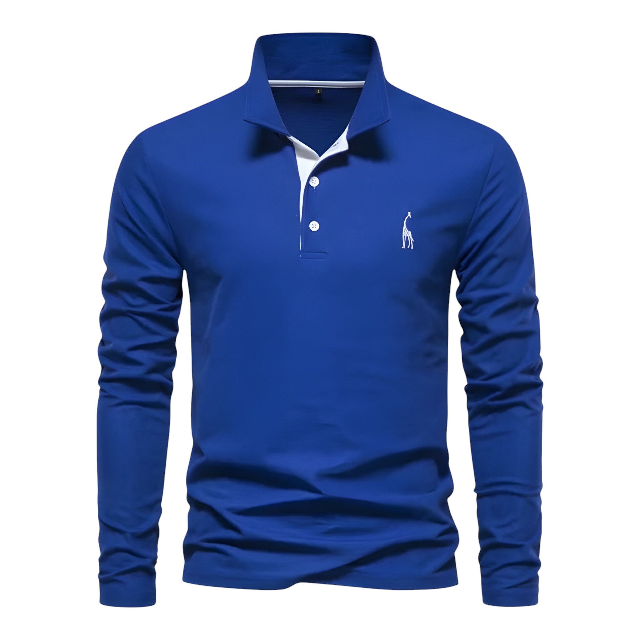 Poloshirt Lange Mouwen Klassieke Stijl Dagelijks Comfort