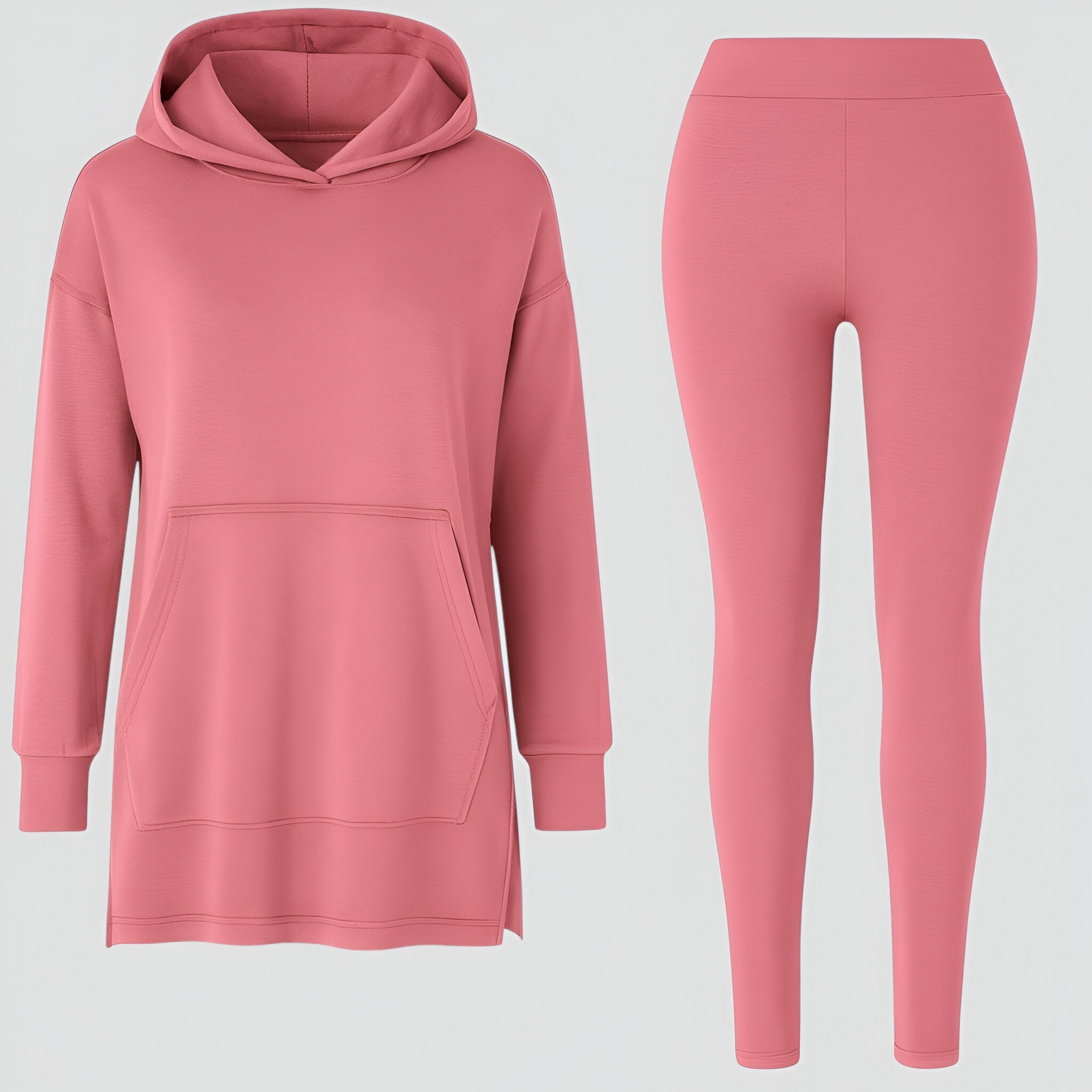 Comfortabele hoodie en joggingbroekset voor dames