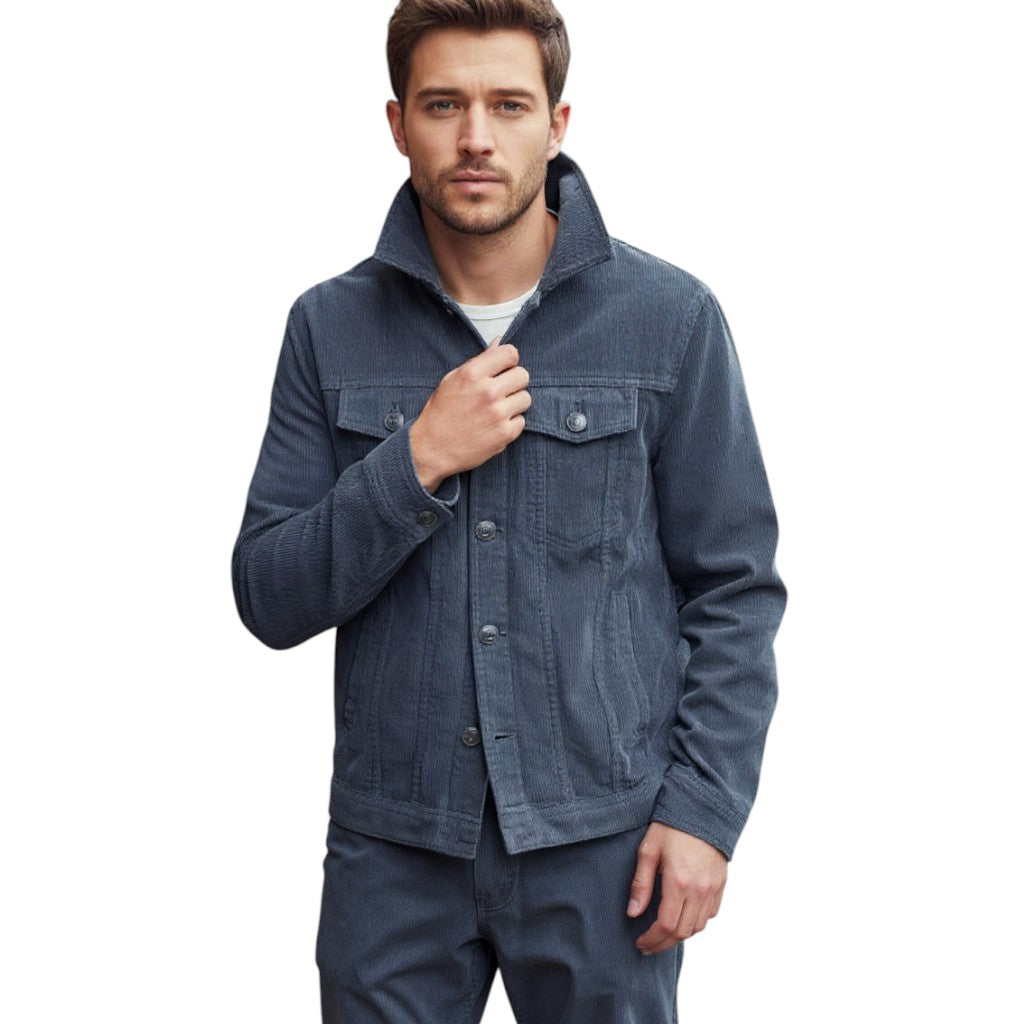 Vintage Herenjacket Ribfluweel