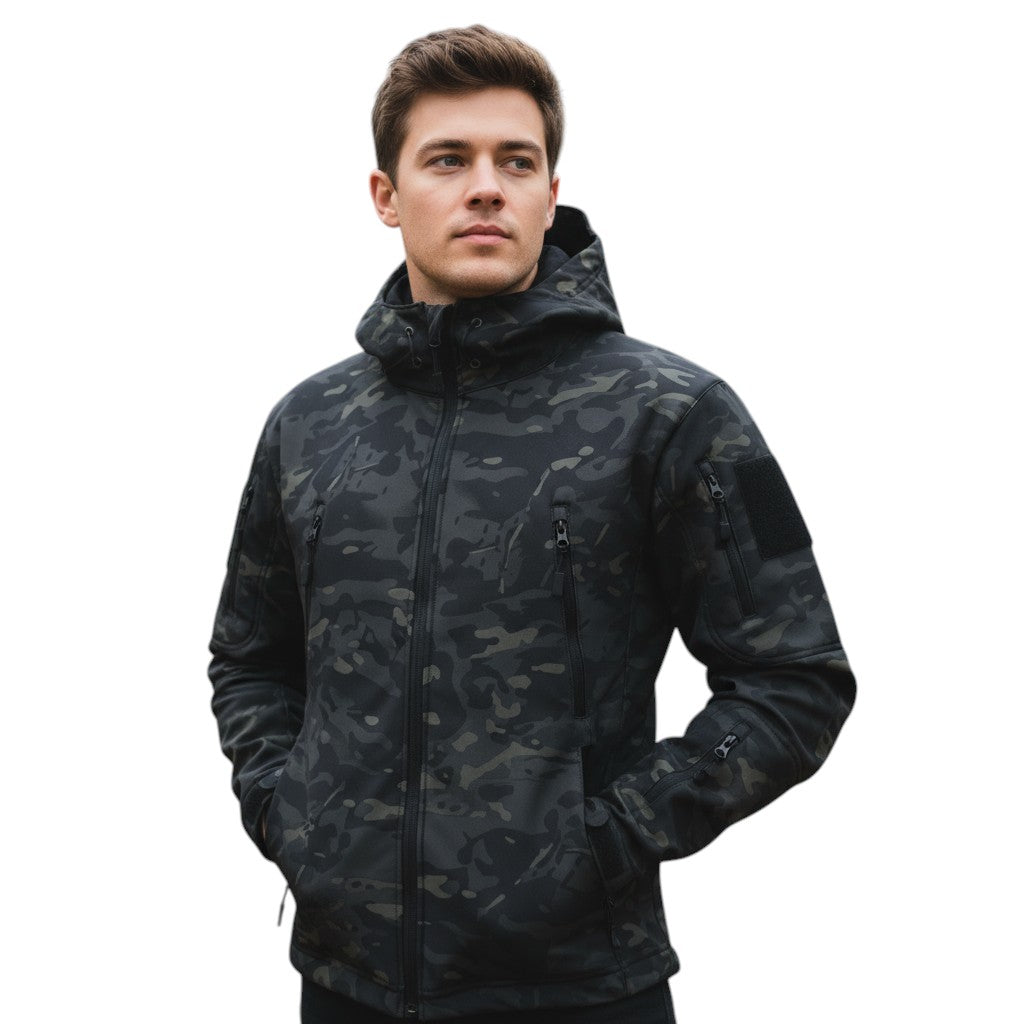 Heren softshell jack