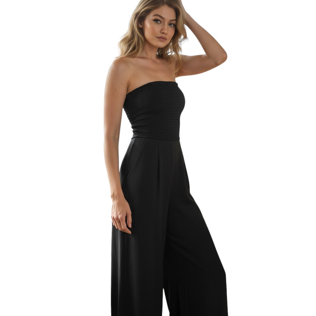 Strapless jumpsuit